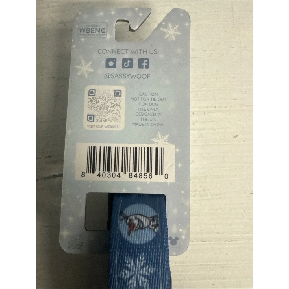 Disney Frozen Medium Dog Collar‎ Adjustable 11